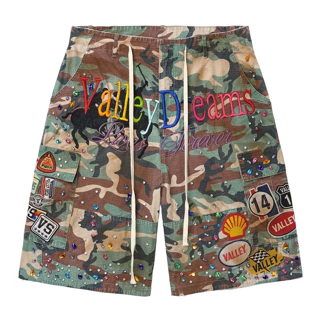 Vale Forever DIY Camo Shorts by Vale Forever - NWAHYPE No.1 for streetwear Shorts in USA