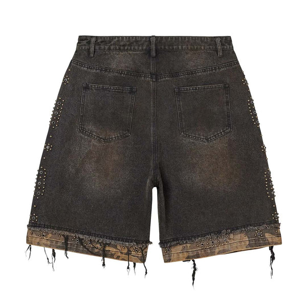 Vale Forever Double Black Denim Jorts by Vale Forever - NWAHYPE No.1 for streetwear Shorts in USA