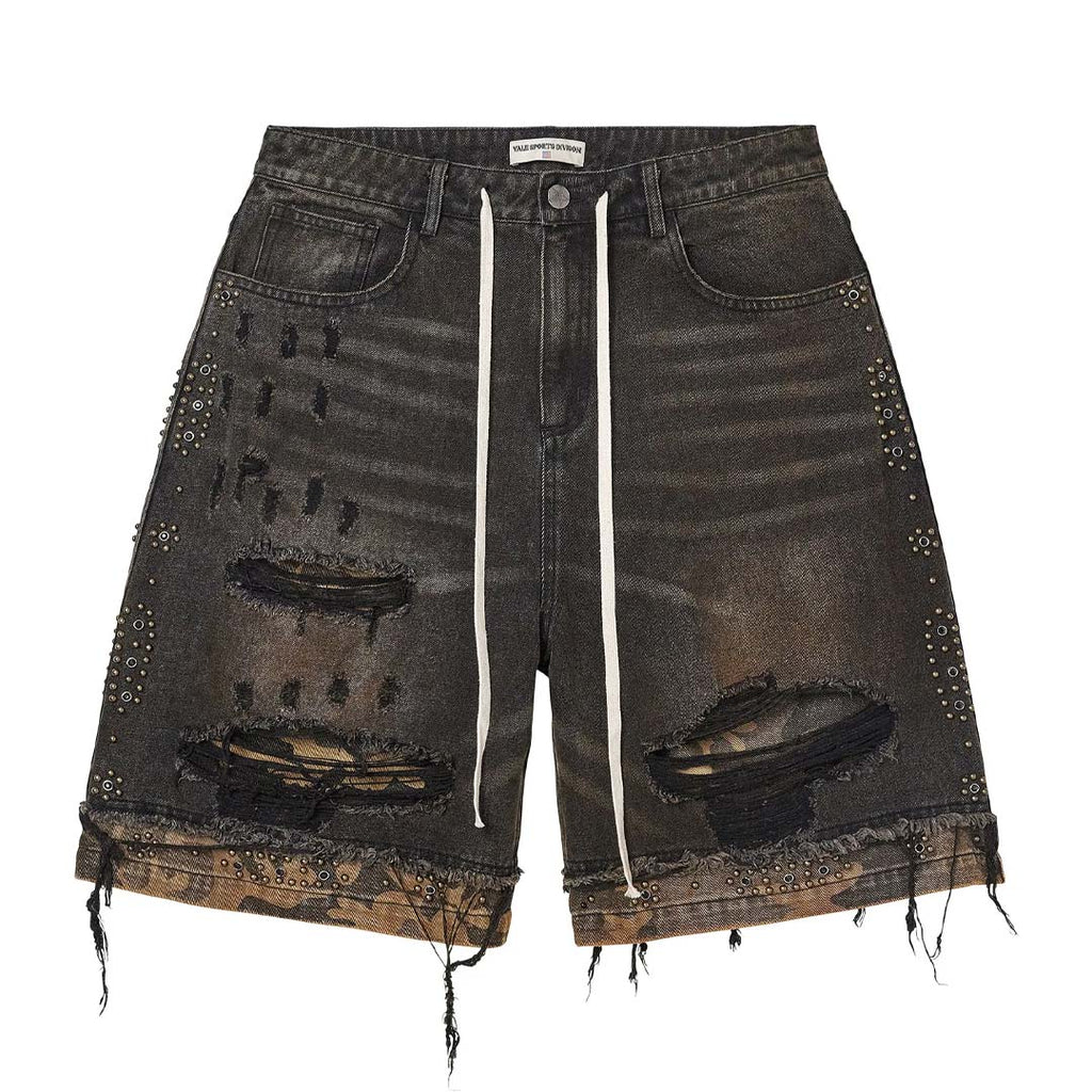 Vale Forever Double Black Denim Jorts by Vale Forever - NWAHYPE No.1 for streetwear Shorts in USA
