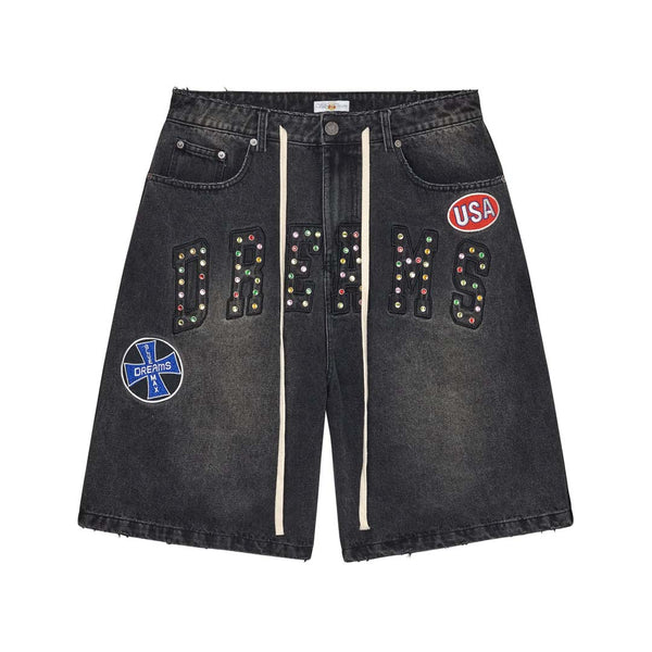 Vale Forever Dreams Black Denim Jorts by Vale Forever - NWAHYPE No.1 for streetwear Shorts in USA