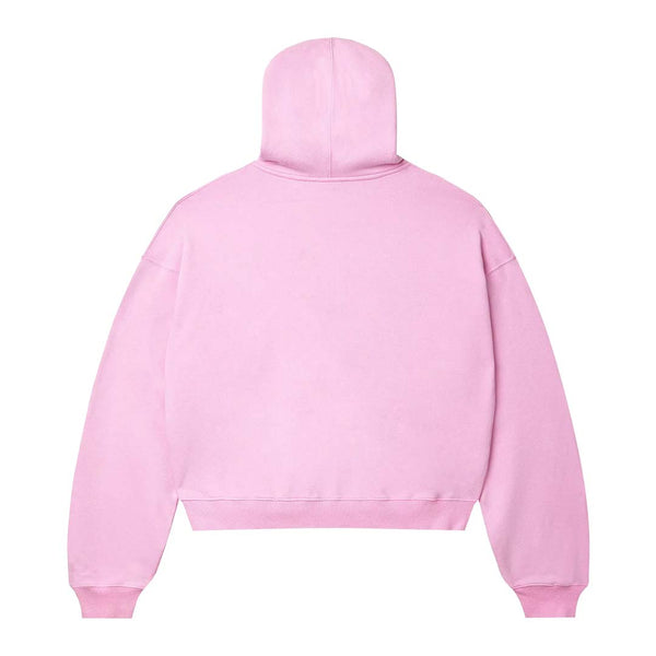 Vale Forever Dreams Distressed Zip Up Hoodie 'Pink' by NWAHype - NWAHype No.1 for streetwear in USA