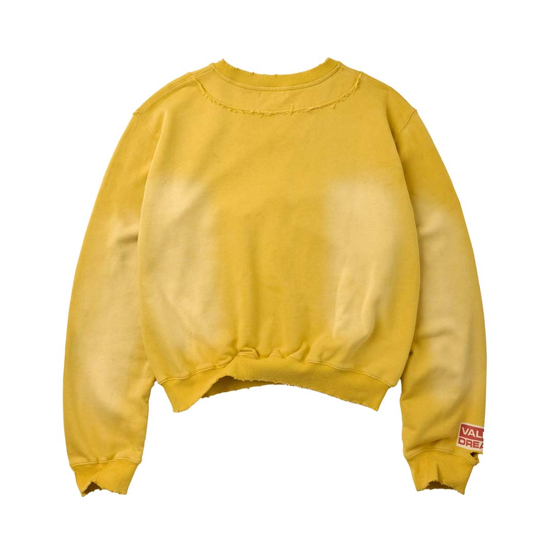 Vale Forever Excuse Me Crewneck Faded Yellow by Vale Forever - NWAHYPE No.1 for streetwear Hoodies in USA