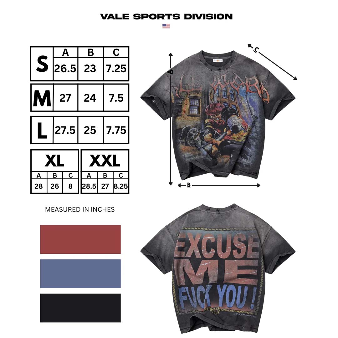Vale Forever Fuck You Black Tee by Vale Forever - NWAHYPE No.1 for streetwear T-Shirts in USA