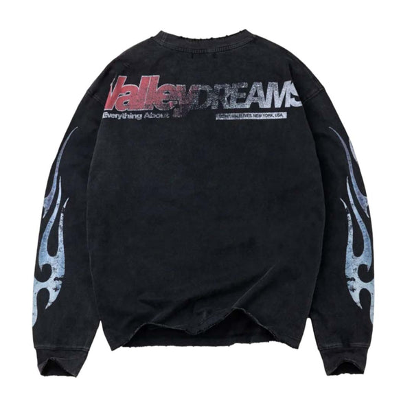 Vale Forever Goat David Beckham Long Sleeve Tee Black by Vale Forever - NWAHYPE No.1 for streetwear T-Shirts in USA