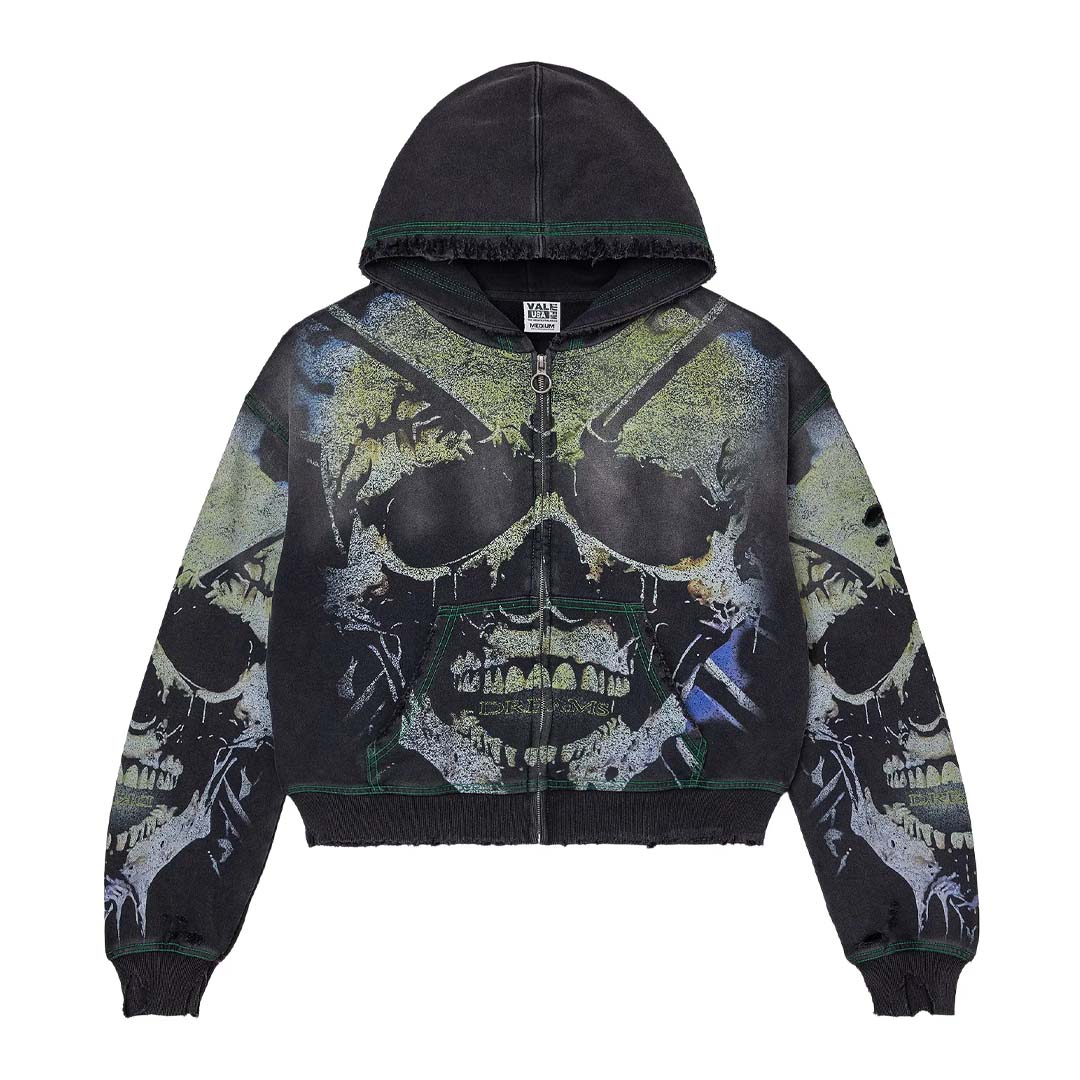 Vale Forever Grave Digger Hoodie Black by Vale Forever - NWAHype No.1 for streetwear Hoodies in USA