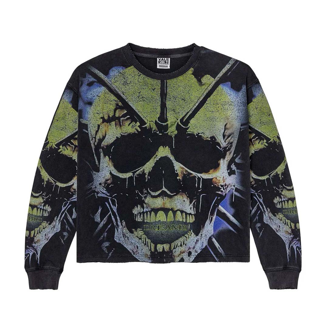 Vale Forever Grave Digger Long Sleeve Tee Black by Vale Forever - NWAHype No.1 for streetwear T-Shirts in USA