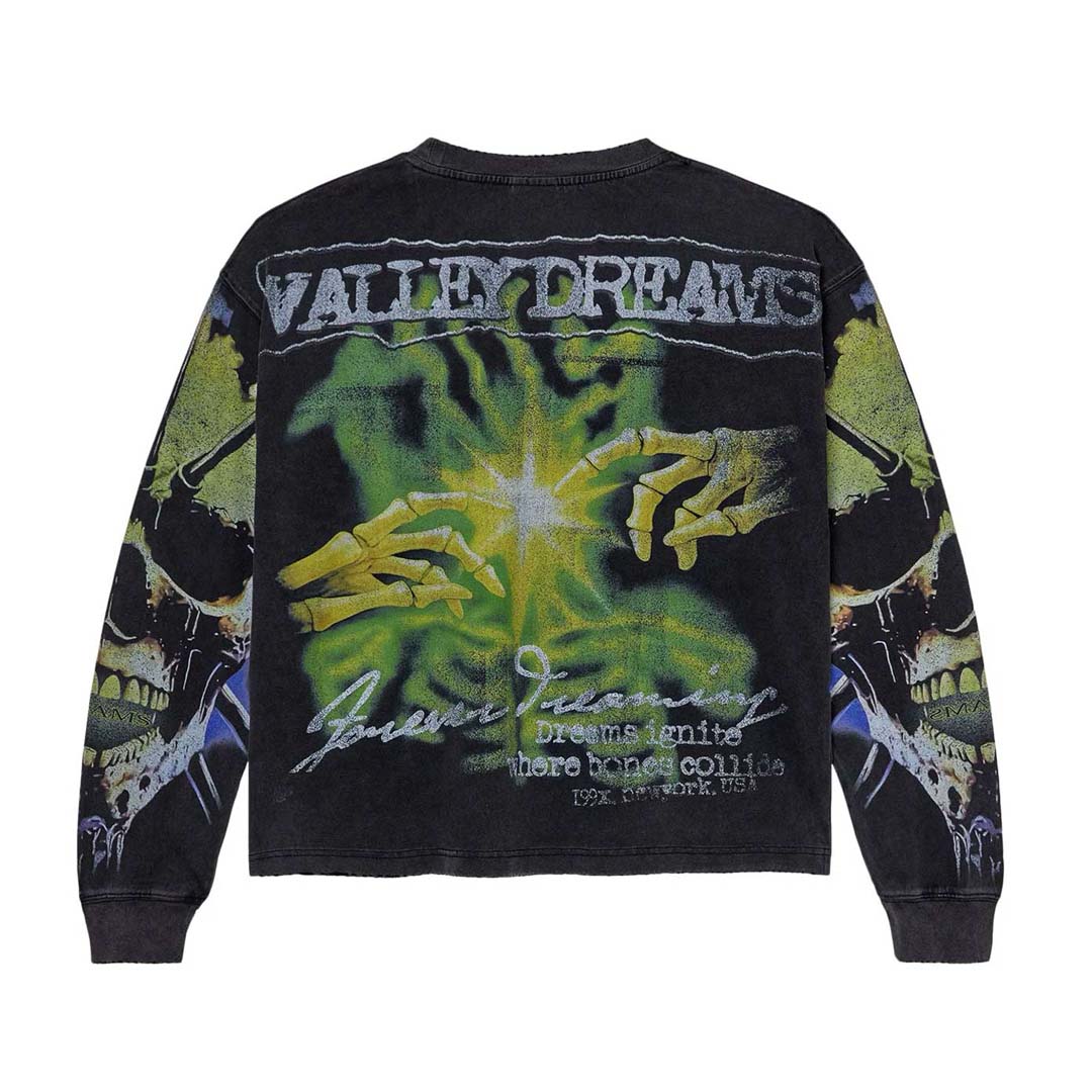 Vale Forever Grave Digger Long Sleeve Tee Black by Vale Forever - NWAHype No.1 for streetwear T-Shirts in USA