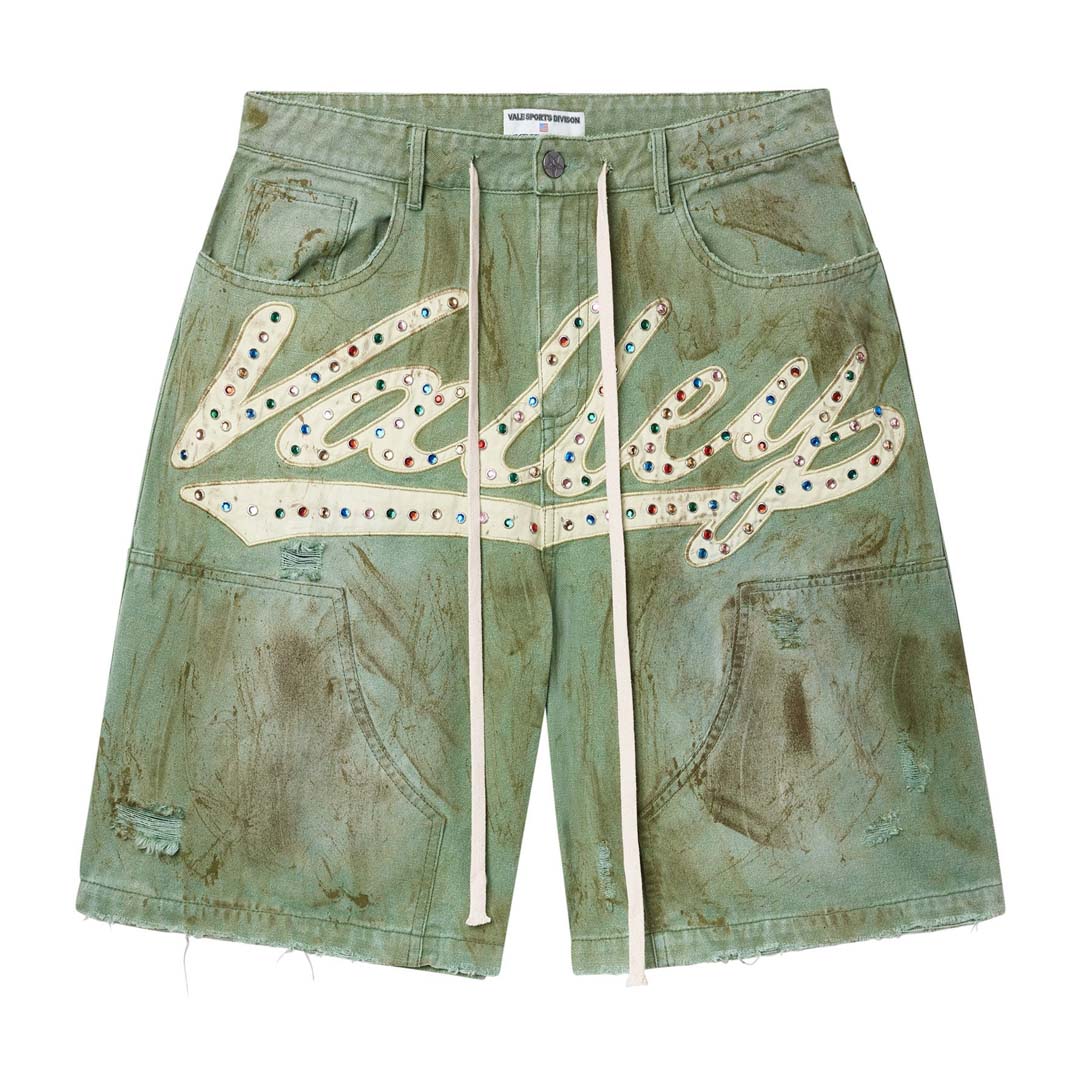 Vale Forever Green Skittles Shorts by Vale Forever - NWAHype 1 for streetwear Shorts in USA