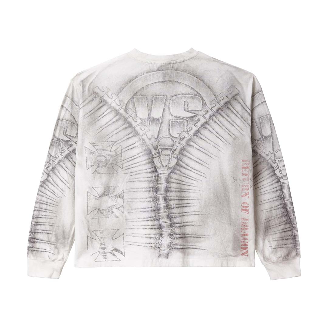 Vale Forever Grey Reggie Long Sleeve Tee by Vale Forever - NWAHYPE No.1 for streetwear T-Shirts in USA