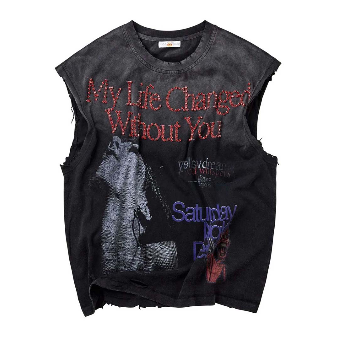 Vale Forever Growth Sleeveless Tee Faded Black by Vale Forever - NWAHYPE No.1 for streetwear T-Shirts in USA