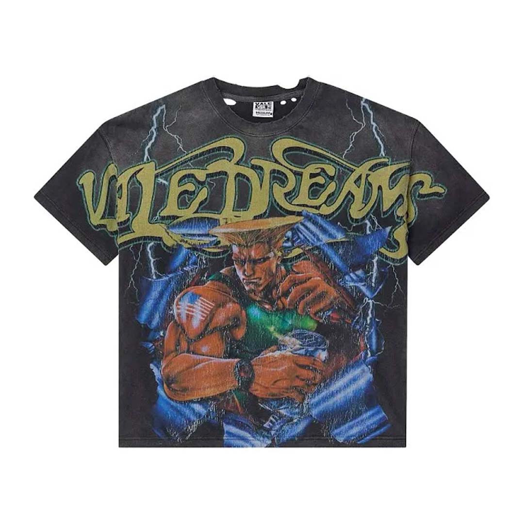 Vale Forever Guile Tee Faded Black by Vale Forever - NWAHype 1 for streetwear T-Shirts in USA