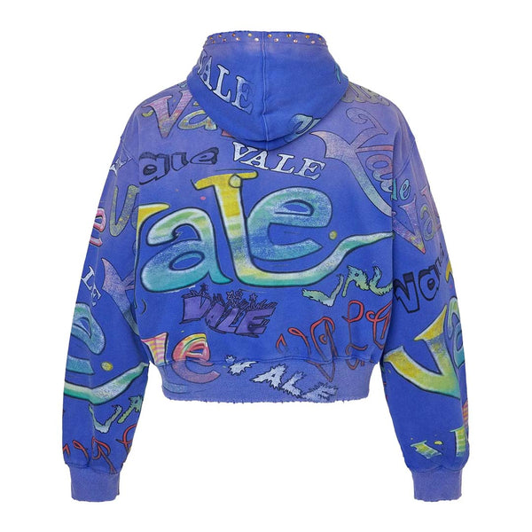 Vale Forever Iceberg Zip Up Hoodie Blue by Vale Forever - NWAHYPE No.1 for streetwear Hoodies in USA