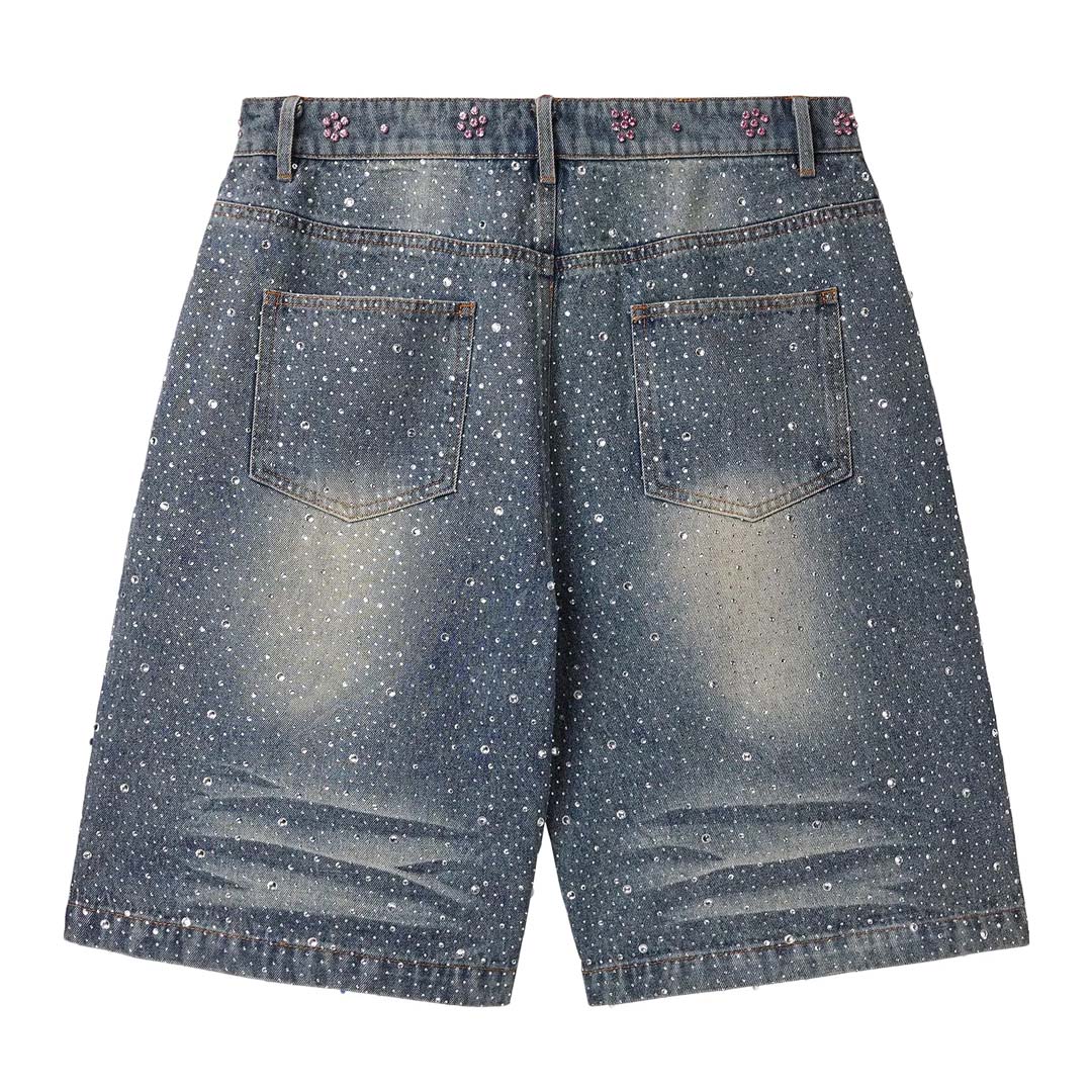 Vale Forever Iced Out Dreams Shorts 'Mid Blue' by Vale Forever - NWAHype No.1 for streetwear Shorts in USA