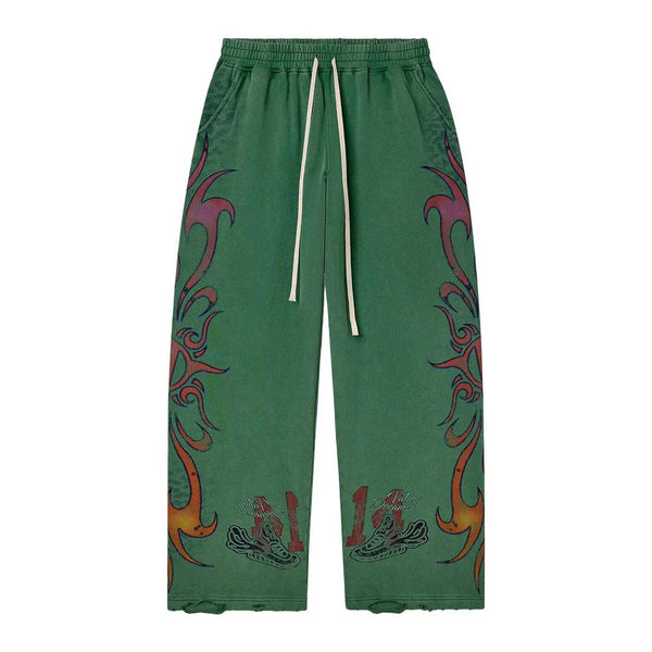 Vale Forever Inferno Sweatpants Green by Vale Forever - NWAHYPE No.1 for streetwear Pants in USA