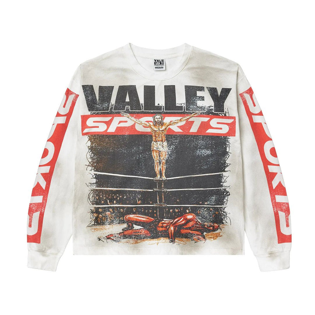 Vale Forever Jesus Hardy Long Sleeve Tee 'White' by Vale Forever - NWAHype No.1 for streetwear T-Shirts in USA