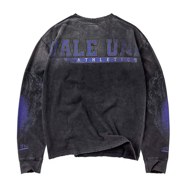 Vale Forever Kountry Long Sleeve Tee Faded Grey Purple by Vale Forever - NWAHYPE No.1 for streetwear T-Shirts in USA