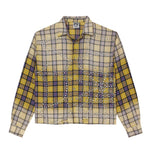 Vale Forever Lemonhead Flannel 'Yellow/Blue' by Vale Forever - NWAHype No.1 for streetwear T-Shirts in USA