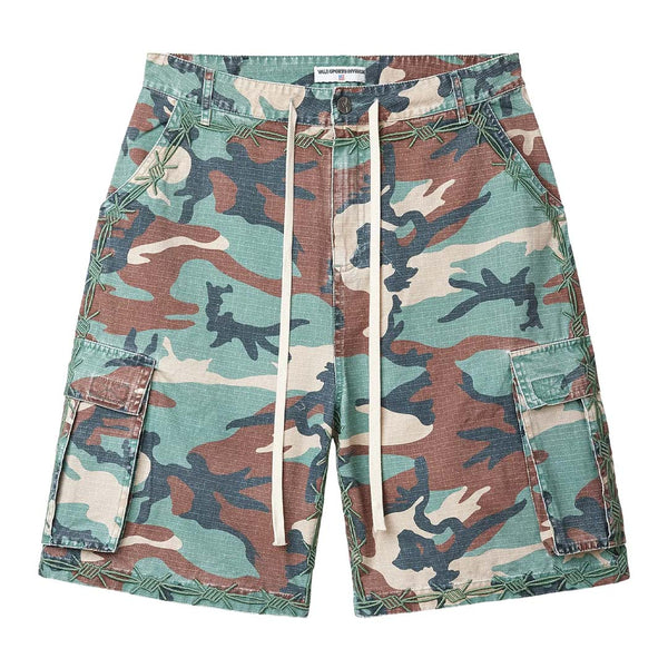 Vale Forever Livewire Camo Shorts Green by Vale Forever - NWAHYPE No.1 for streetwear Shorts in USA