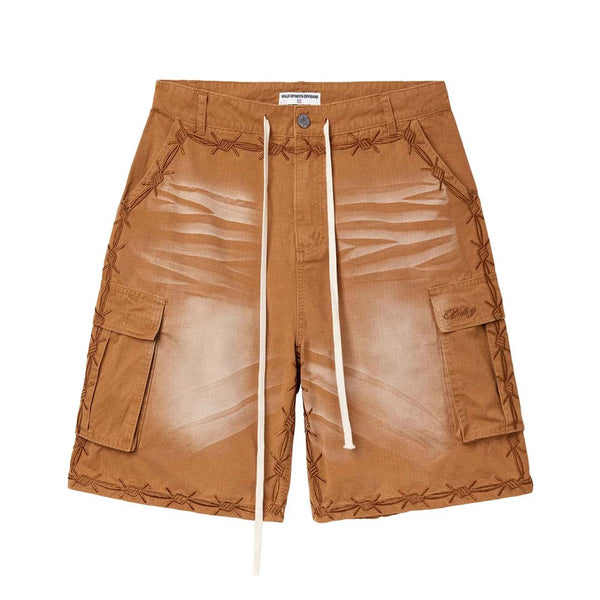Vale Forever Livewire Jorts Brown by Vale Forever - NWAHYPE No.1 for streetwear Shorts in USA