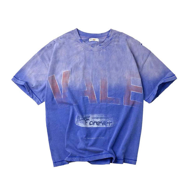 Vale Forever Logo Blue Tee by Vale Forever - NWAHYPE No.1 for streetwear T-Shirts in USA