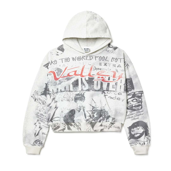 Vale Forever Mural Pullover Hoodie Grey by Vale Forever - NWAHYPE No.1 for streetwear Hoodies in USA