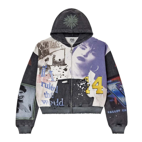 Vale Forever Noise Zip Up Hoodie by Vale Forever - NWAHype 1 for streetwear Hoodies in USA