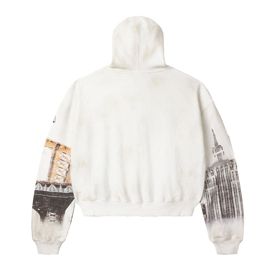 Vale Forever NYC Zip Up Hoodie White – NWAHYPE