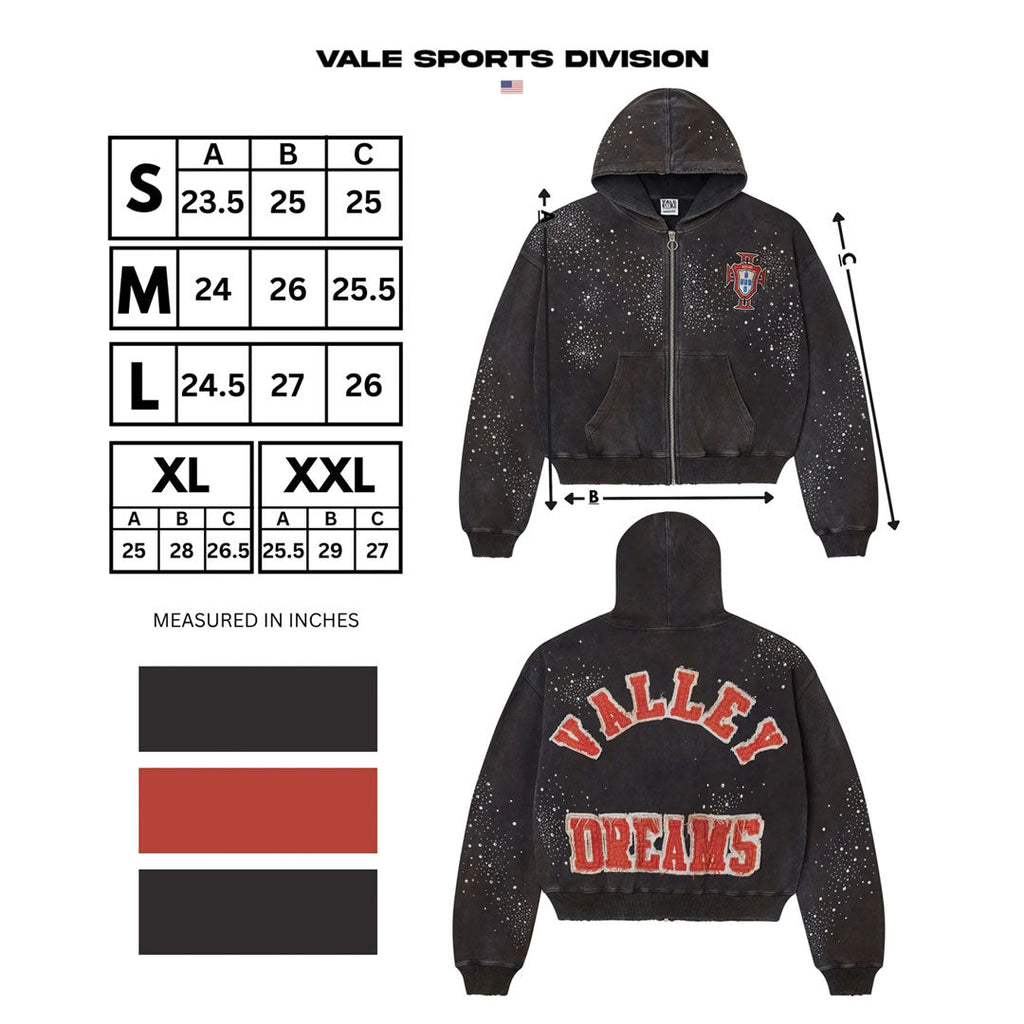 Vale Forever Pluto Clustered Zip Up Hoodie Black by Vale Forever - NWAHype 1 for streetwear Hoodies in USA