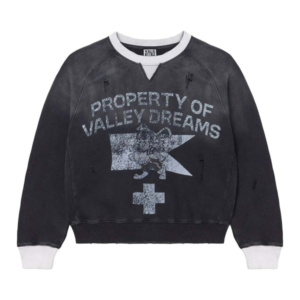 Vale Forever Prison Break Crewneck Faded Black by Vale Forever - NWAHYPE No.1 for streetwear Hoodies in USA