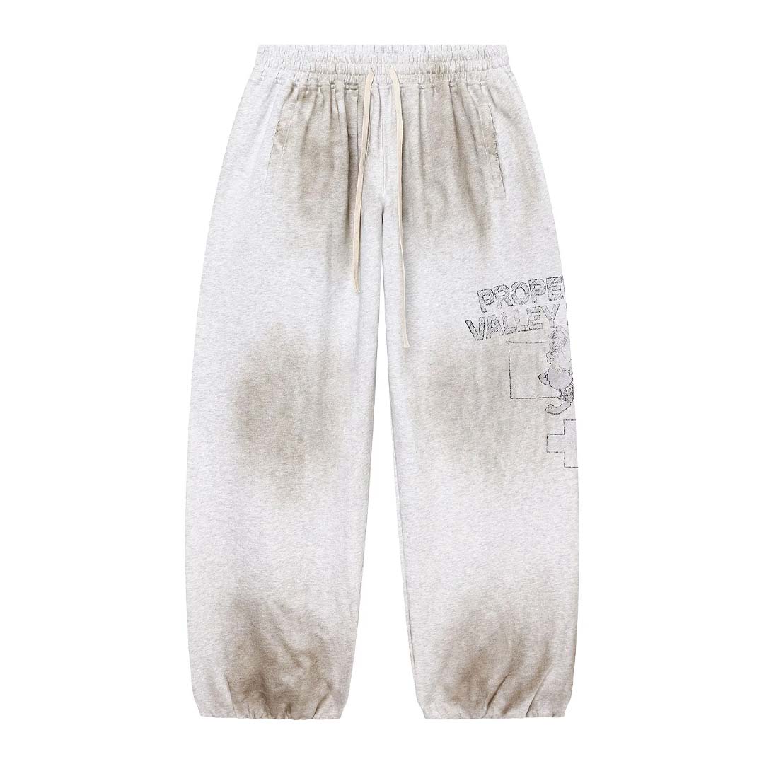 Vale Forever Prison Break Sweatpants Grey by Vale Forever - NWAHYPE No.1 for streetwear Pants in USA