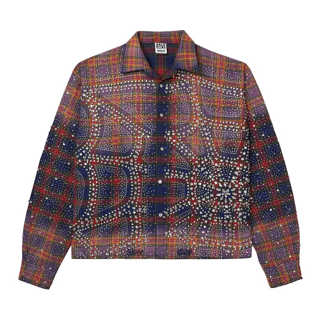 Vale Forever Purple Fever Flannel T-Shirt Style Fashion – NWAHYPE
