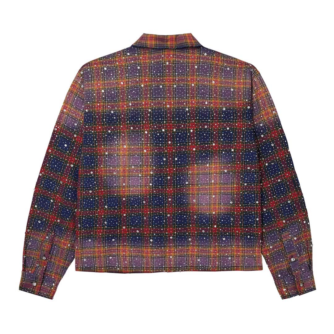 Vale Forever Purple Fever Flannel T-Shirt Style Fashion – NWAHYPE