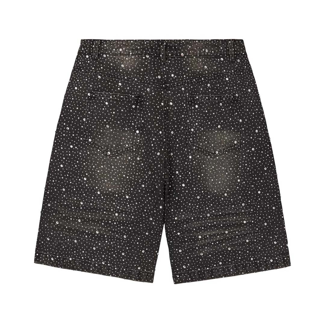 Vale Forever Rainstorm Jean Shorts Black by Vale Forever - NWAHype 1 for streetwear Shorts in USA