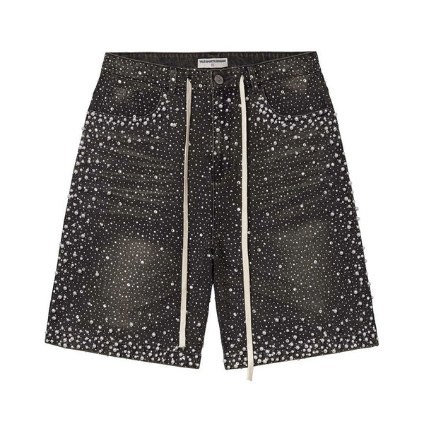 Vale Forever Rainstorm Jean Shorts Black by Vale Forever - NWAHype 1 for streetwear Shorts in USA