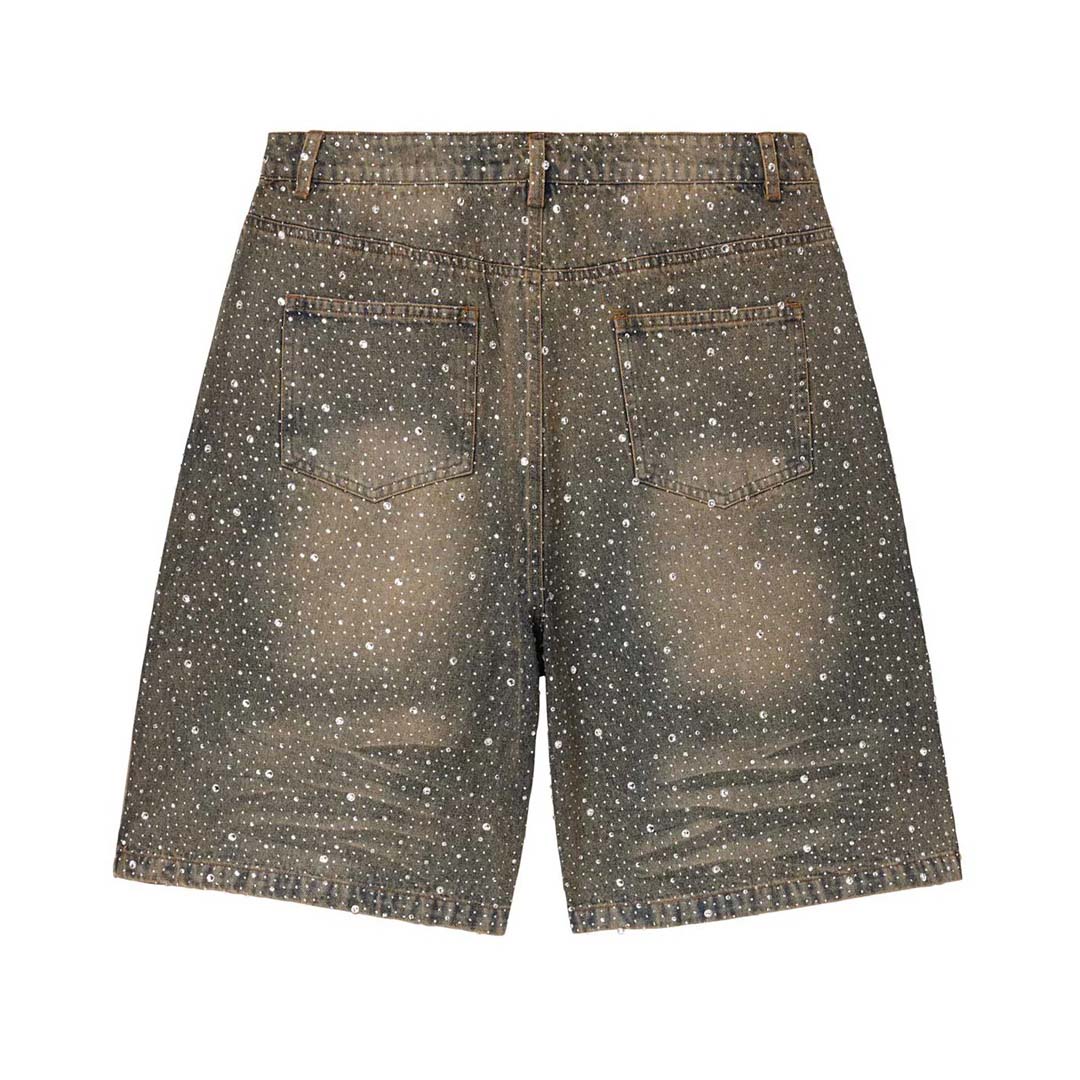 Vale Forever Rainstorm Jean Shorts Mid Wash by Vale Forever - NWAHype 1 for streetwear Shorts in USA