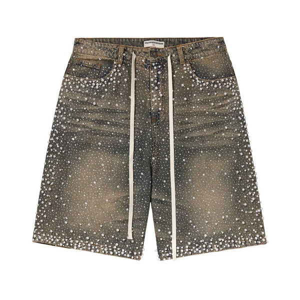 Vale Forever Rainstorm Jean Shorts Mid Wash by Vale Forever - NWAHype 1 for streetwear Shorts in USA