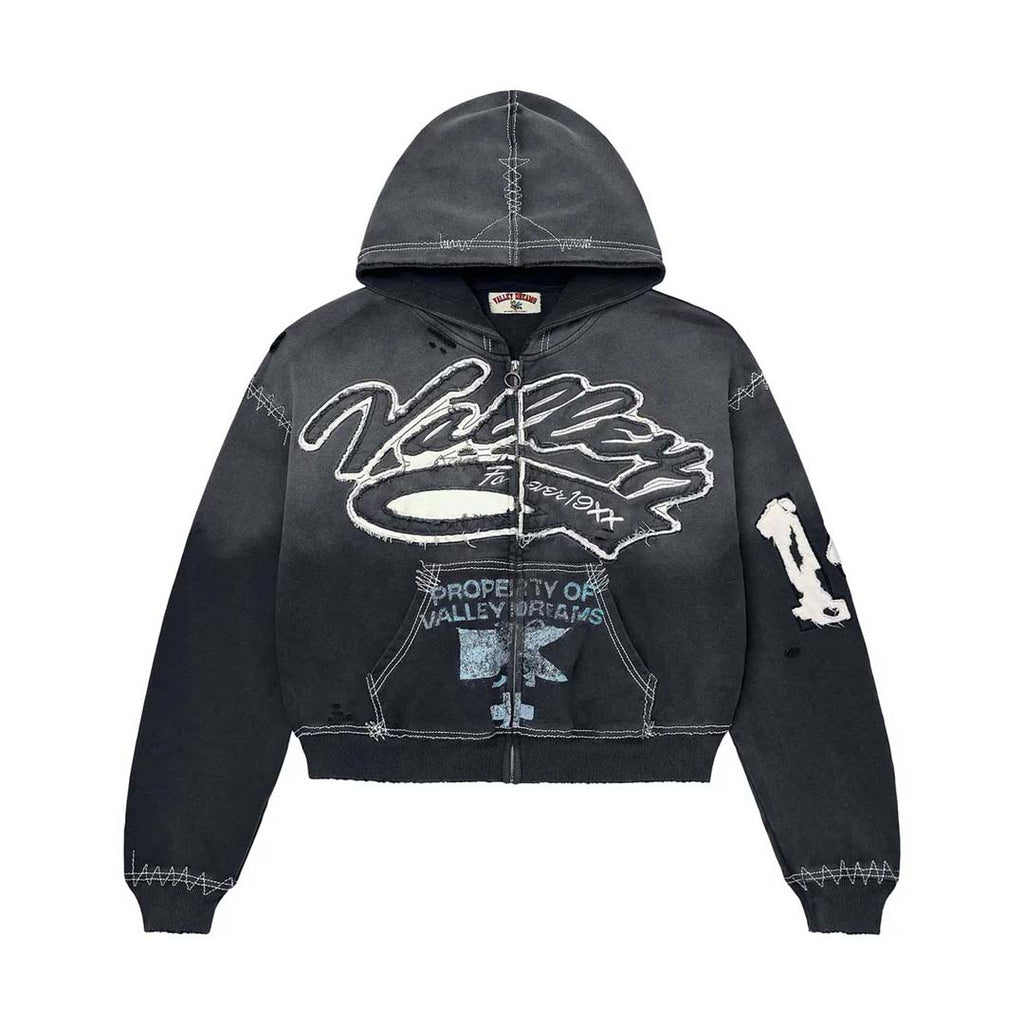 Vale Forever Religion Zip Up Hoodie Black by Vale Forever - NWAHYPE No.1 for streetwear Hoodies in USA