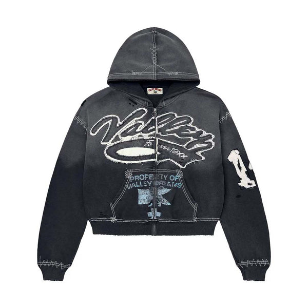 Vale Forever Religion Zip Up Hoodie Black by Vale Forever - NWAHYPE No.1 for streetwear Hoodies in USA