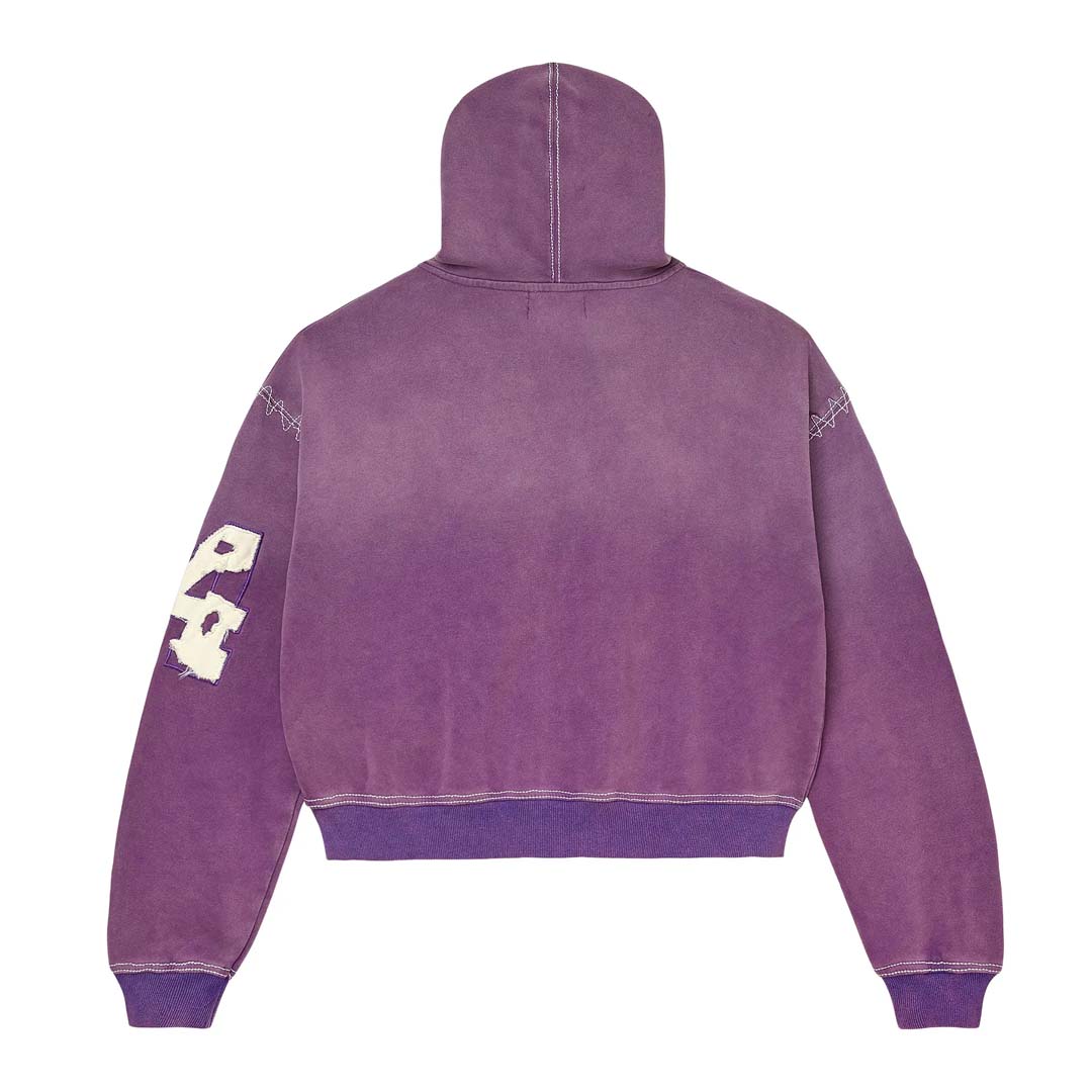 Vale Forever Religion Zip Up Hoodie Purple – NWAHYPE