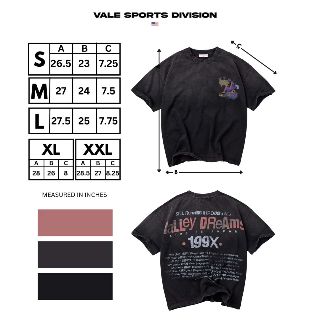 Vale Forever Rock Black Tee by Vale Forever - NWAHYPE No.1 for streetwear T-Shirts in USA