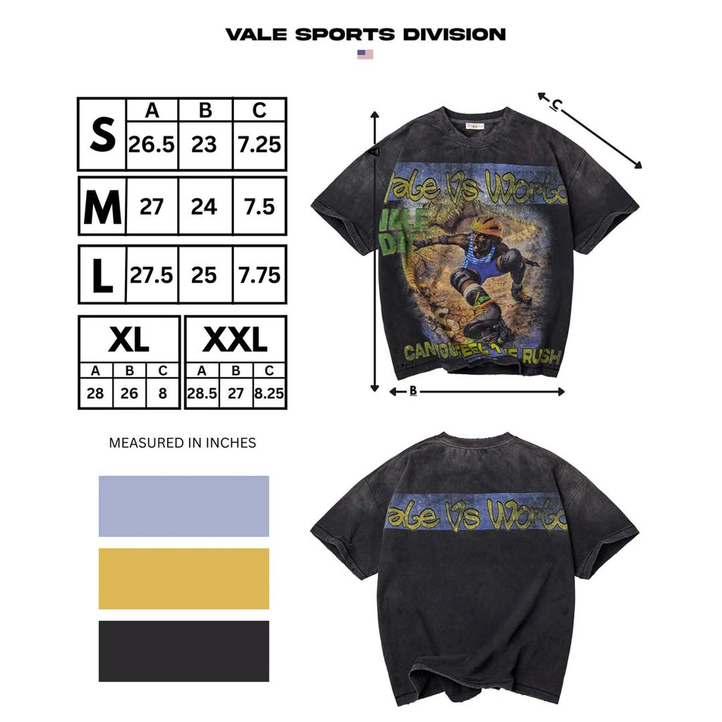 Vale Forever Rush Black Tee by Vale Forever - NWAHYPE No.1 for streetwear T-Shirts in USA