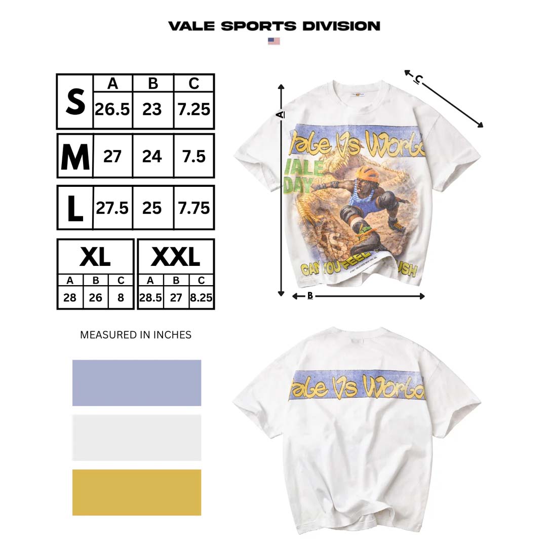 Vale Forever Rush White Tee – NWAHYPE