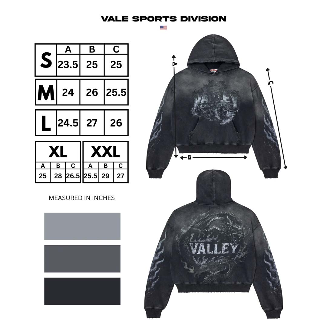 Vale Forever Serpent Black Pullover Hoodie by Vale Forever - NWAHYPE No.1 for streetwear Hoodies in USA