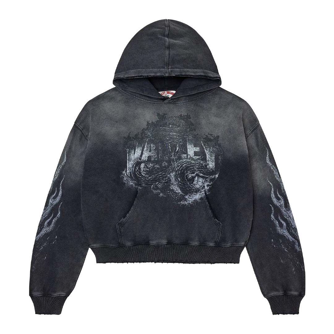 Vale Forever Serpent Black Pullover Hoodie by Vale Forever - NWAHYPE No.1 for streetwear Hoodies in USA
