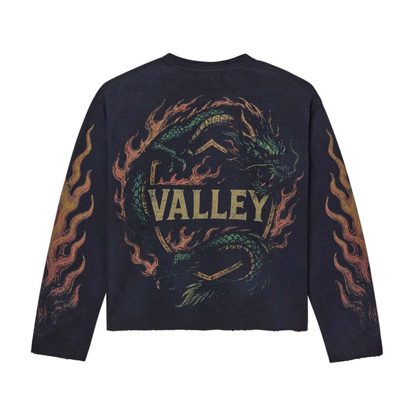 Vale Forever Serpent Black Thermal Tee by Vale Forever - NWAHYPE No.1 for streetwear T-Shirts in USA