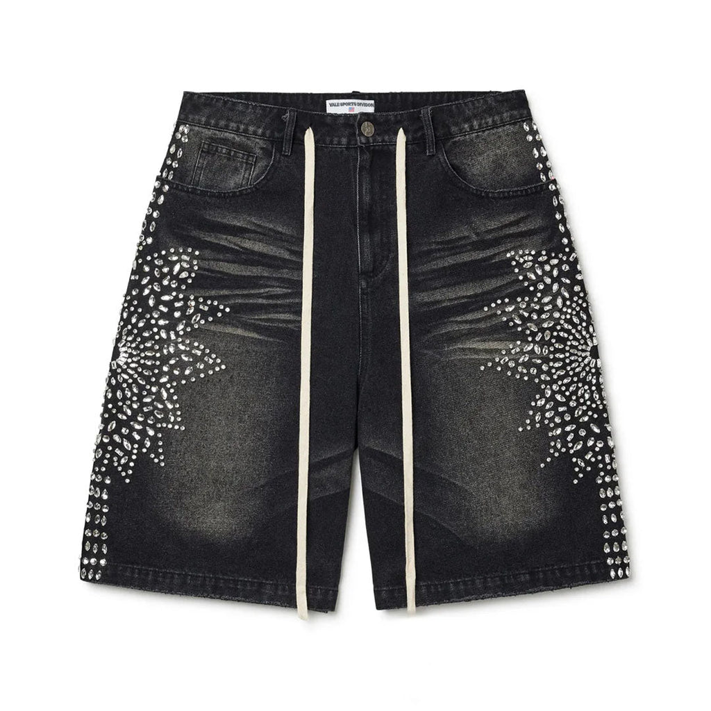 Vale Forever Siren Jean Shorts Black by Vale Forever - NWAHype No.1 for streetwear Shorts in USA