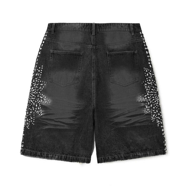 Vale Forever Siren Jean Shorts Black by Vale Forever - NWAHype No.1 for streetwear Shorts in USA