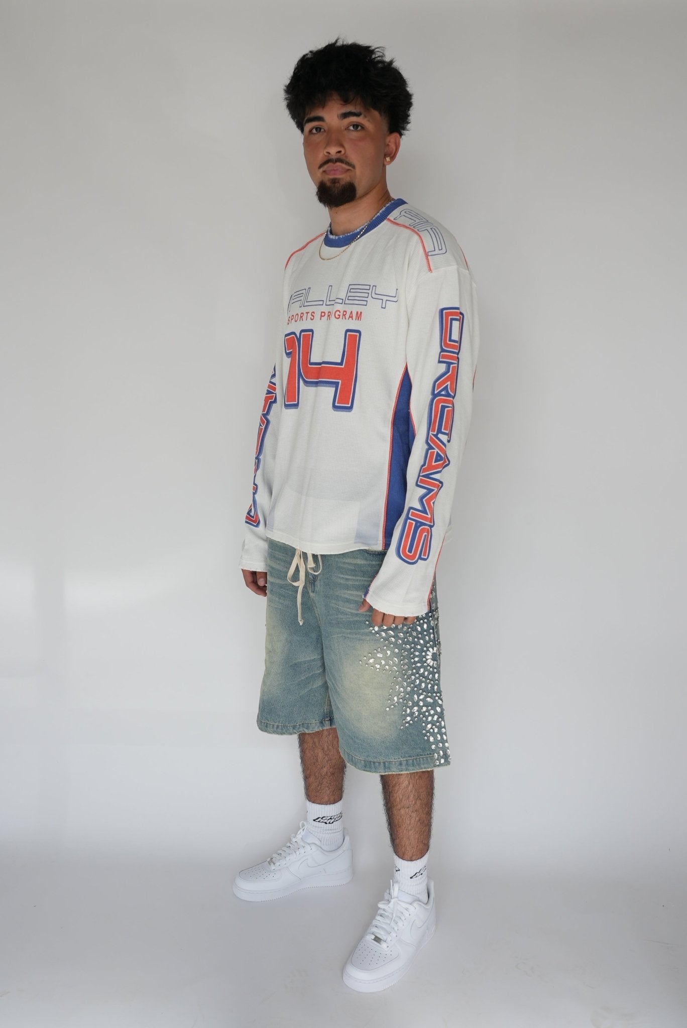 Vale Forever Siren Jean Shorts Blue Wash by Vale Forever - NWAHYPE No.1 for streetwear Shorts in USA