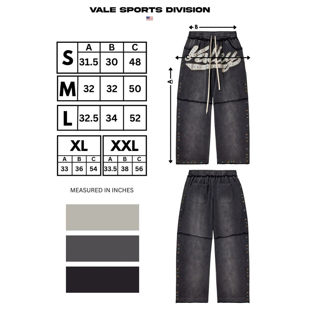 Vale Forever Skittles Sweatpants Faded Black by Vale Forever - NWAHype 1 for streetwear Pants in USA