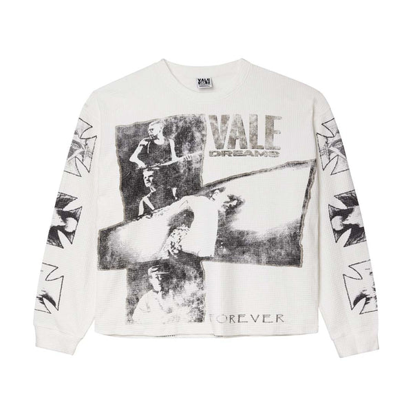 Vale Forever Slam Long Sleeve Thermal Tee White by Vale Forever - NWAHype 1 for streetwear T-Shirts in USA
